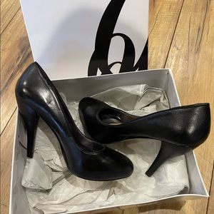 Nine West black heels, size 6.5